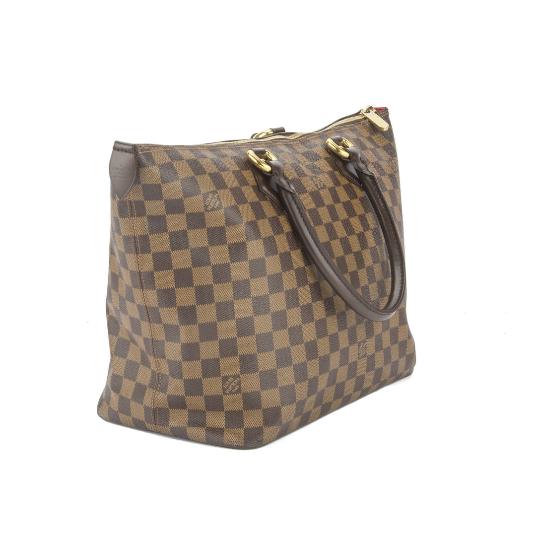 L*V Damier Ebene Saleya MM Bag (Pre Owned)