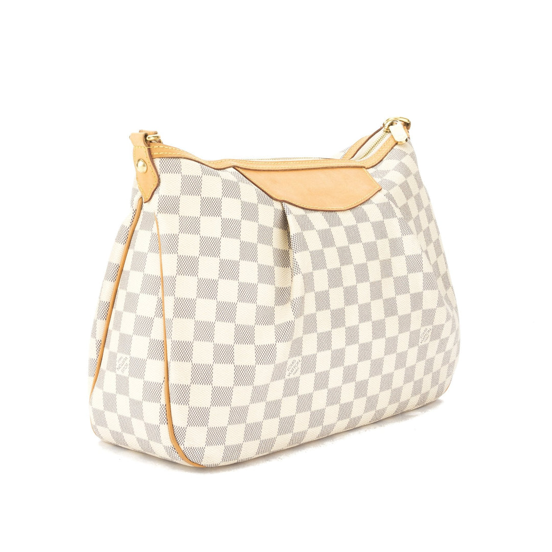 L*V Damier Azur Siracusa MM Bag (Indistinguishable)