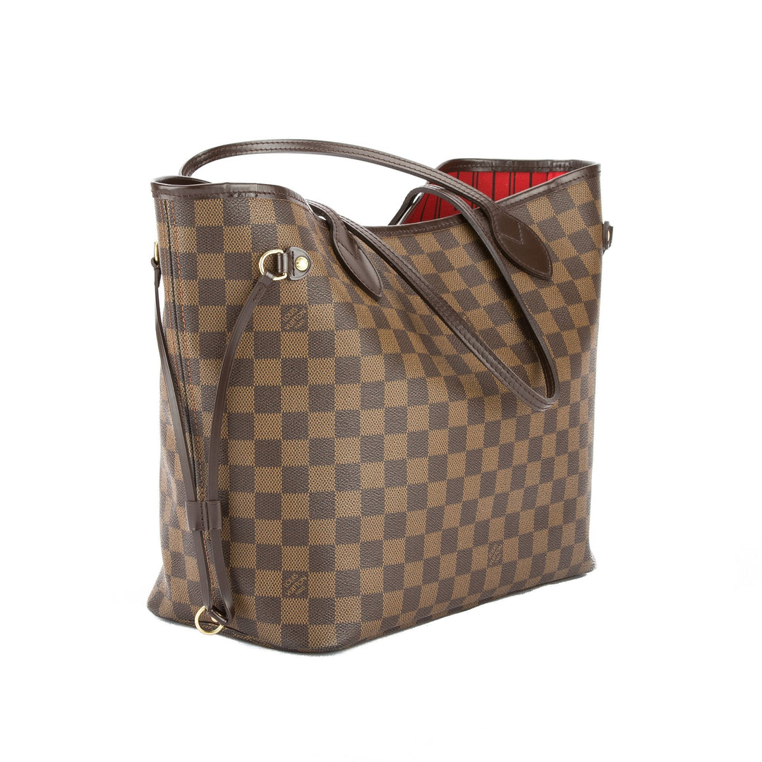 L*V Damier Ebene Neverfull MM Bag (Pre Owned)