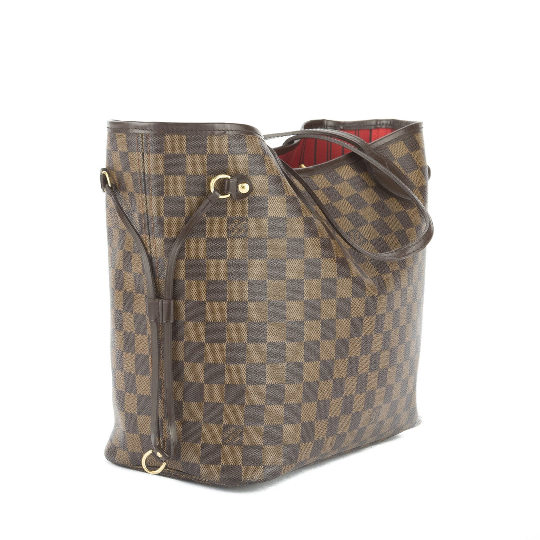 L*V Damier Ebene Neverfull MM Bag (Indistinguishable)