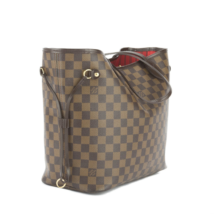 L*V Damier Ebene Neverfull MM Bag (Indistinguishable)