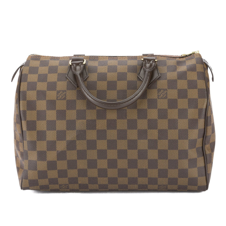 L*V Damier Ebene Speedy 30 Bag (Pre Owned)