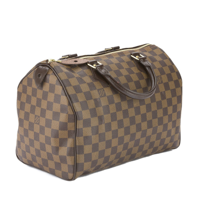 L*V Damier Ebene Speedy 30 Bag (Pre Owned)