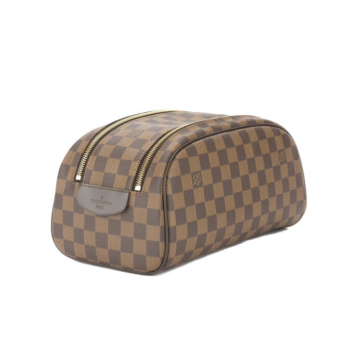 L*V Damier Ebene King Size Toiletry Bag (Pre Owned)