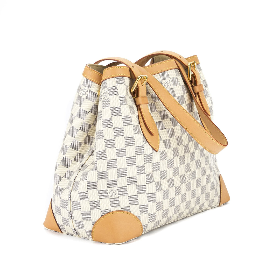 L*V Damier Azur Hampstead MM Bag (Pre Owned)