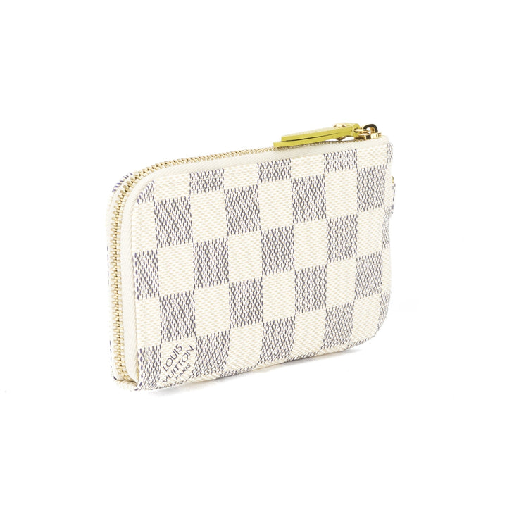 L*V Damier Azur Complice Pochette Cles Key and Coin Holder (Pre Owned)