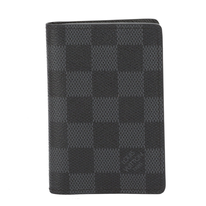 L*V Damier Graphite Organizer de Poche Card Case (Pre Owned)