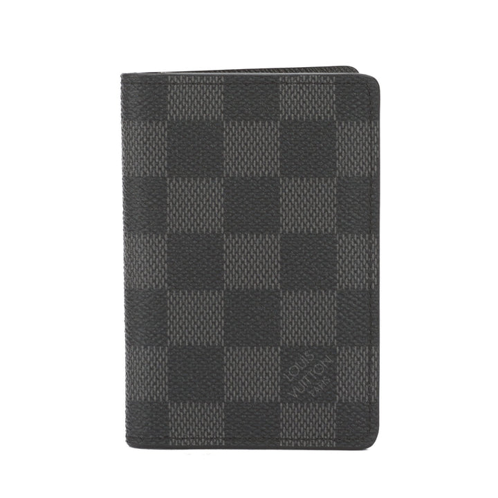 L*V Damier Graphite Organizer de Poche Card Case (Pre Owned)