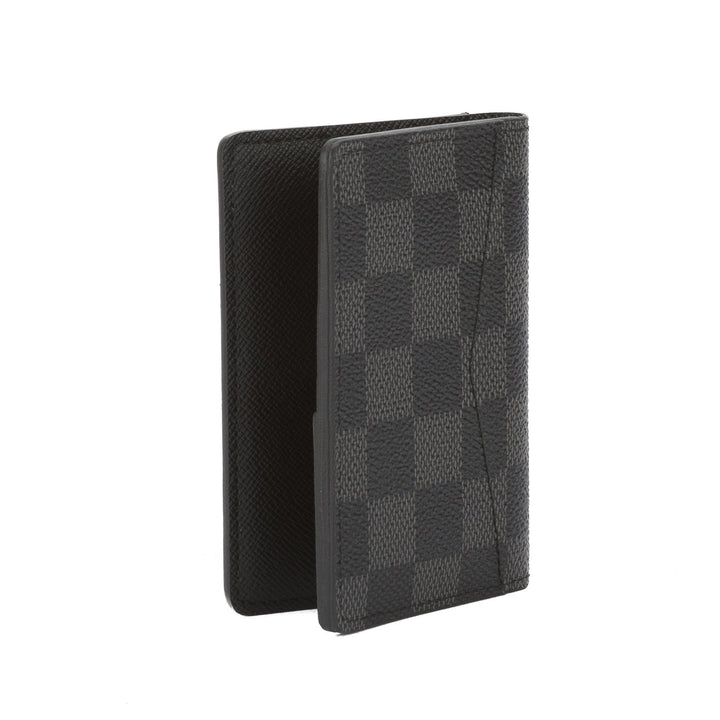 L*V Damier Graphite Organizer de Poche Card Case (Pre Owned)