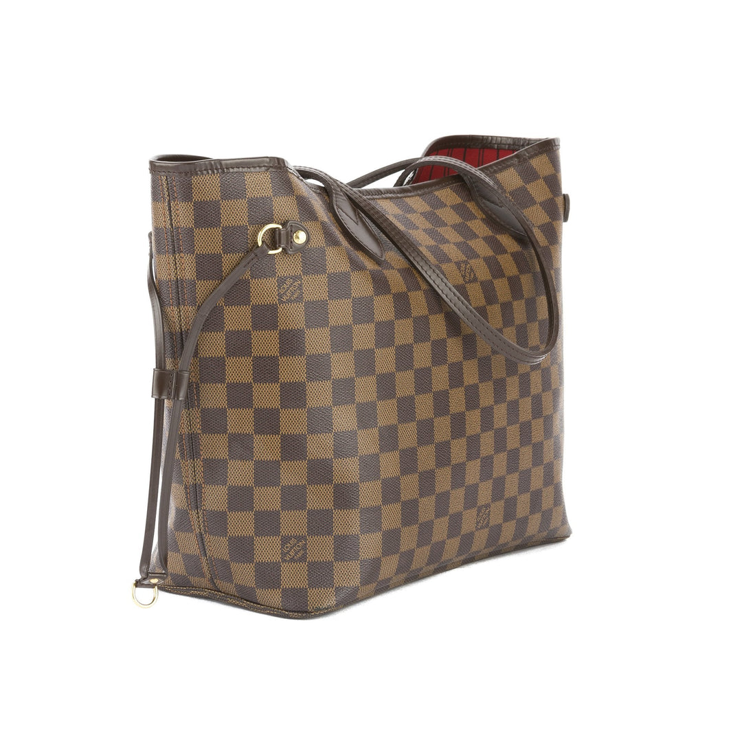 L*V Damier Ebene Neverfull MM Bag (Pre Owned)