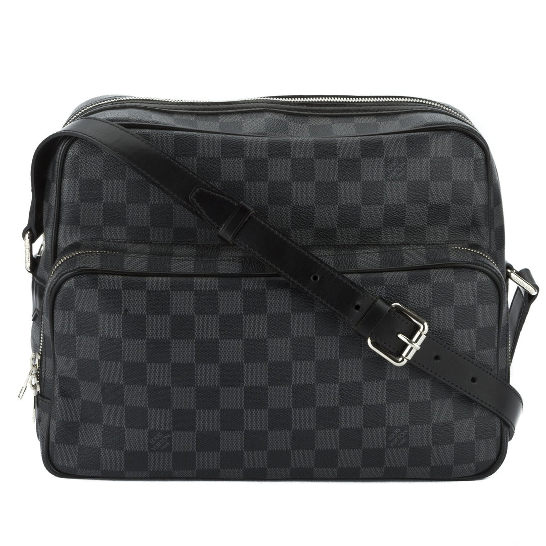L*V Damier Graphite Sac Leoh Bag (Pre Owned)