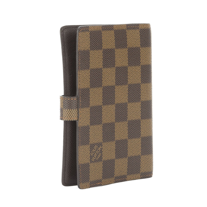 L*V Damier Ebene Agenda PM Day Planner Cover (Pre Owned)