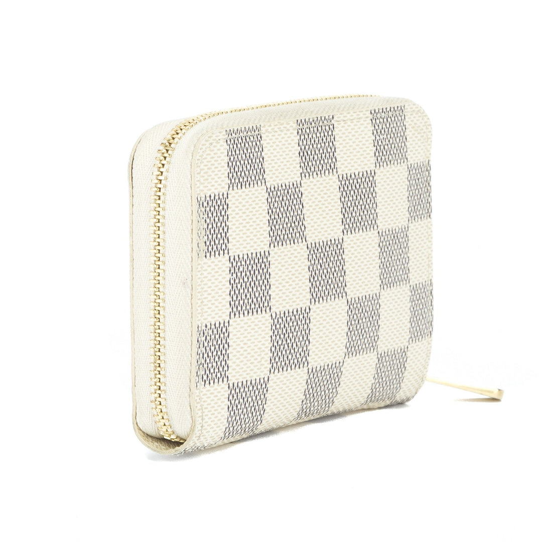 L*V Damier Azur Zippy Coin Purse (Pre Owned)