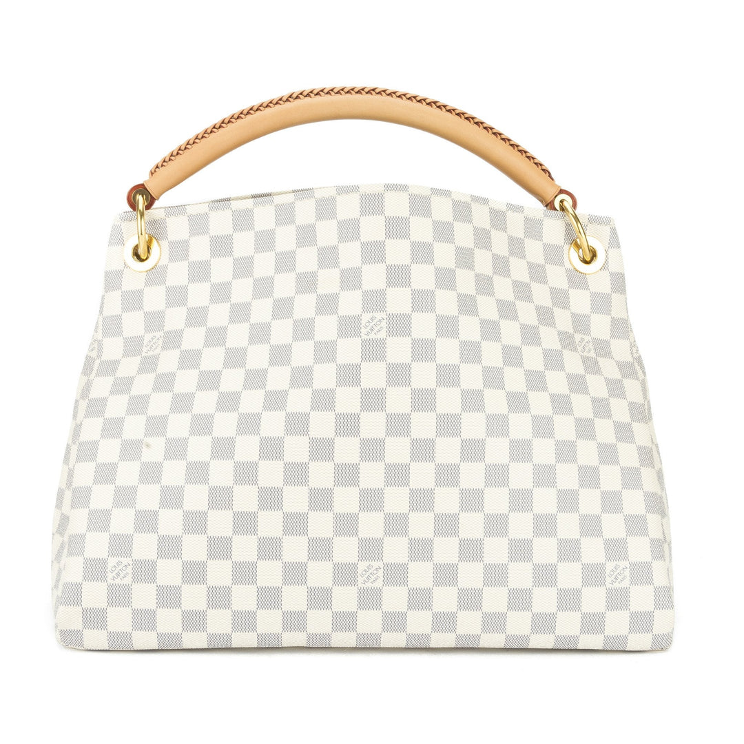 L*V Damier Azur Artsy MM Bag (Pre Owned)