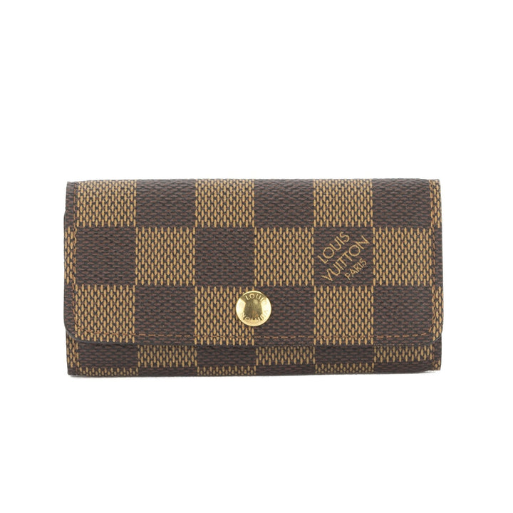 L*V Damier Ebene Multicles 4-Key Case (Pre Owned)