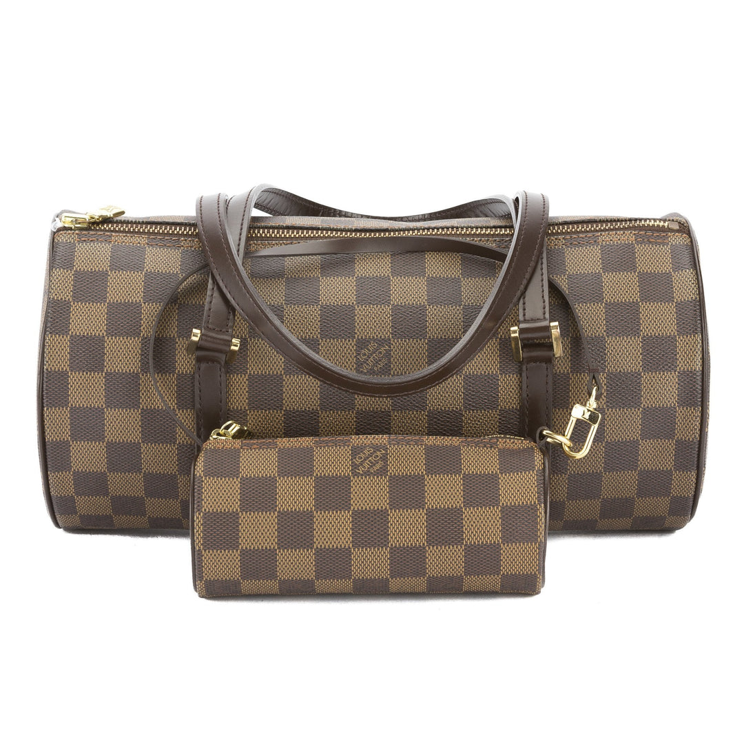 L*V Damier Ebene Papillon 30 Bag (Pre Owned)