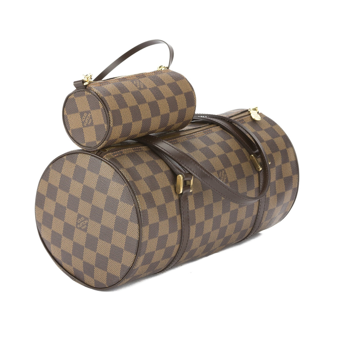 L*V Damier Ebene Papillon 30 Bag (Pre Owned)