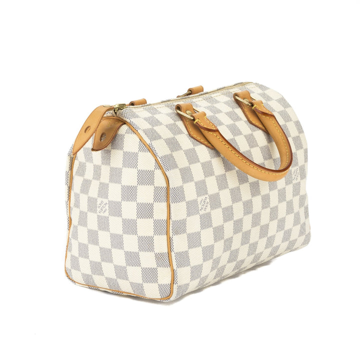 L*V Damier Azur Speedy 25 Bag (Pre Owned)