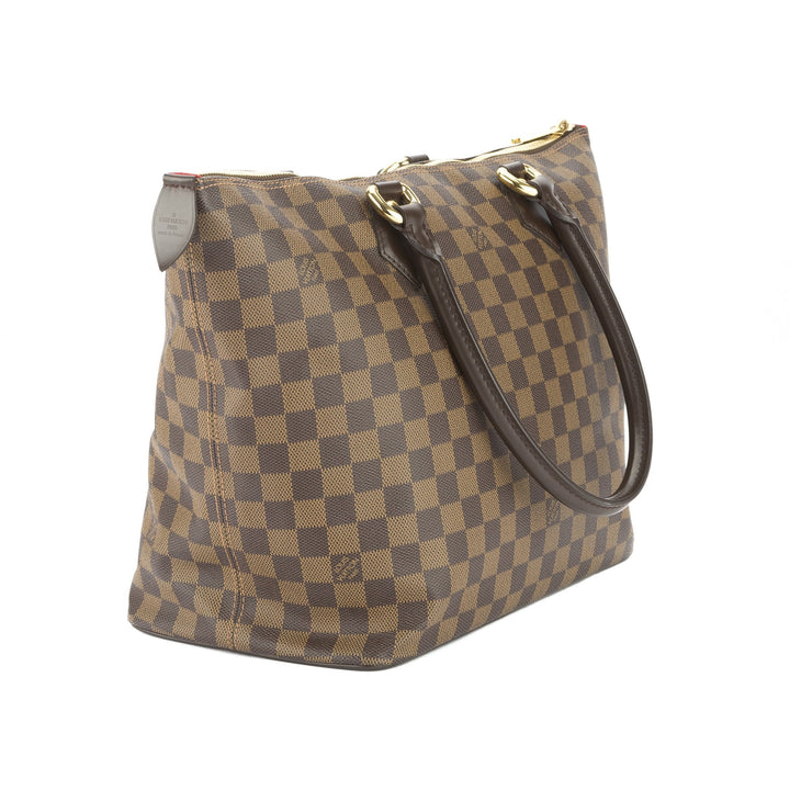 L*V Damier Ebene Saleya MM Bag (Pre Owned)