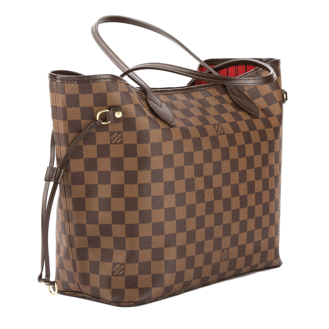 L*V Damier Ebene Neverfull MM Bag (Pre Owned)