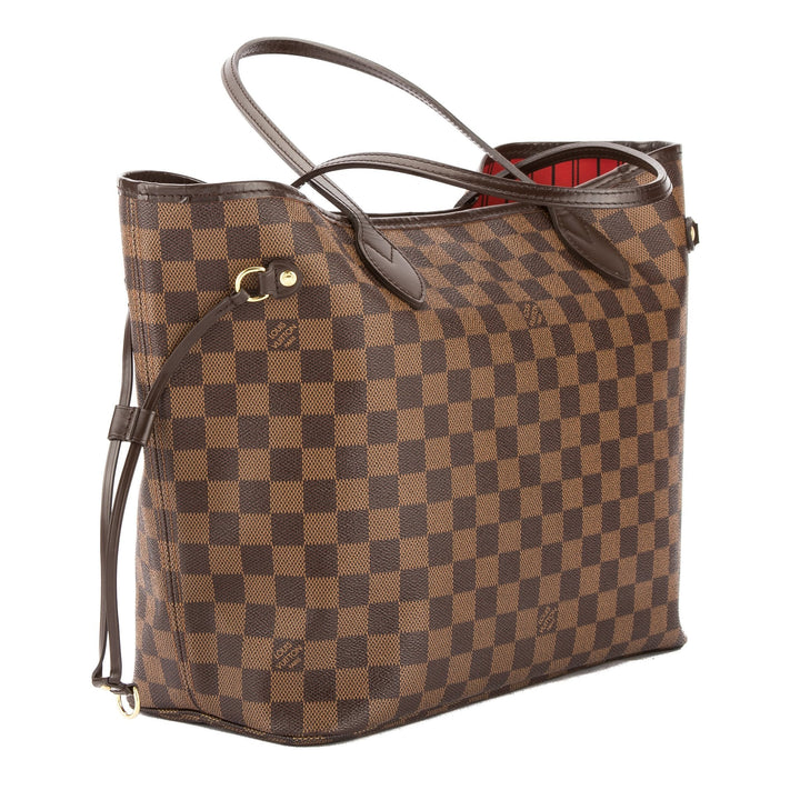 L*V Damier Ebene Neverfull MM Bag (Pre Owned)