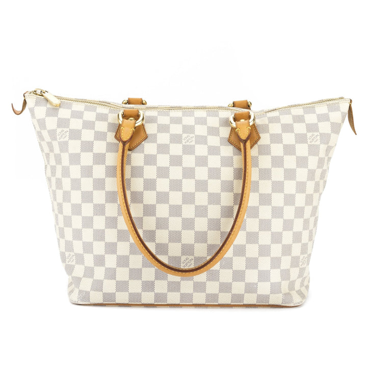 L*V Damier Azur Saleya MM Bag (Pre Owned)