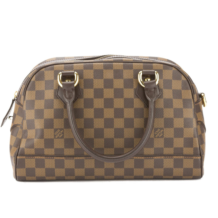 L*V Damier Ebene Duomo Boston Bag (Pre Owned)