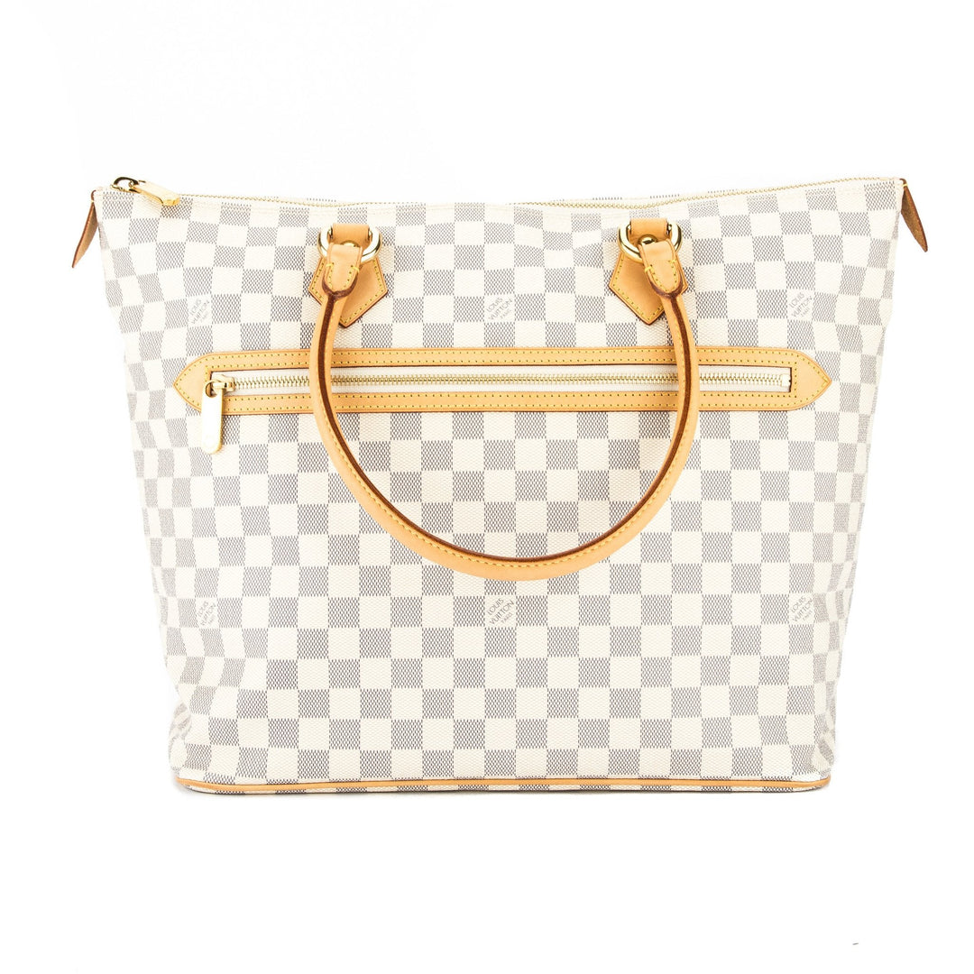 L*V Damier Azur Saleya GM Bag (Pre Owned)