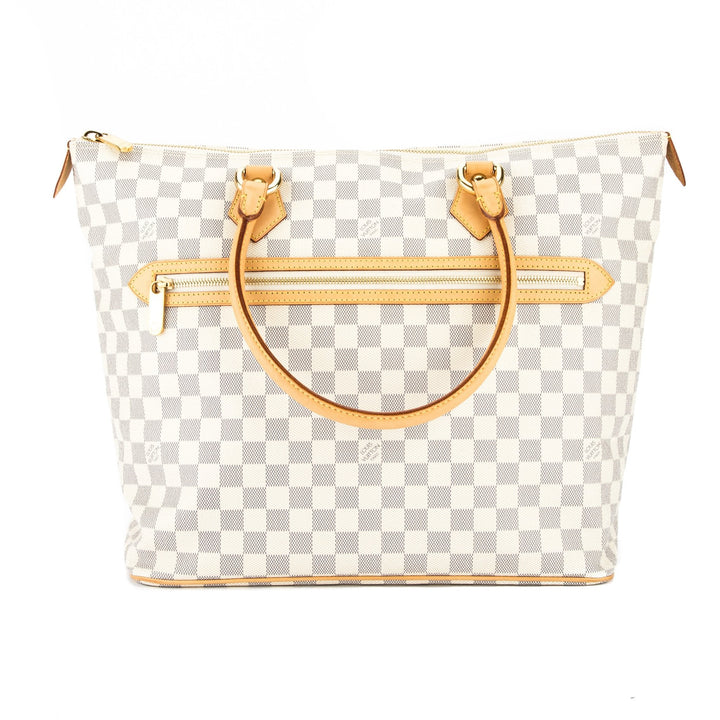 L*V Damier Azur Saleya GM Bag (Pre Owned)