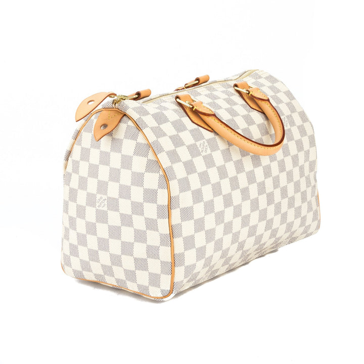 L*V Damier Azur Speedy 25 Bag (Pre Owned)