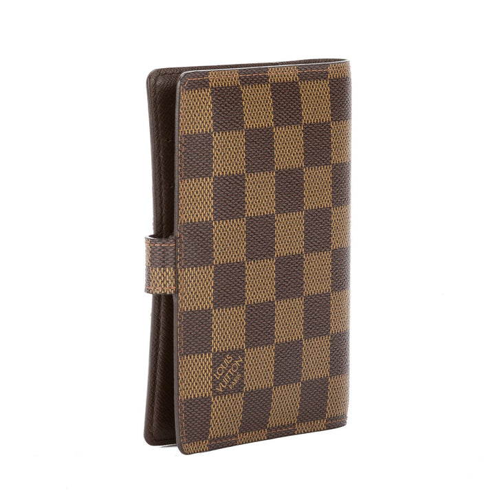 L*V Damier Ebene Agenda PM Day Planner Cover (Pre Owned)