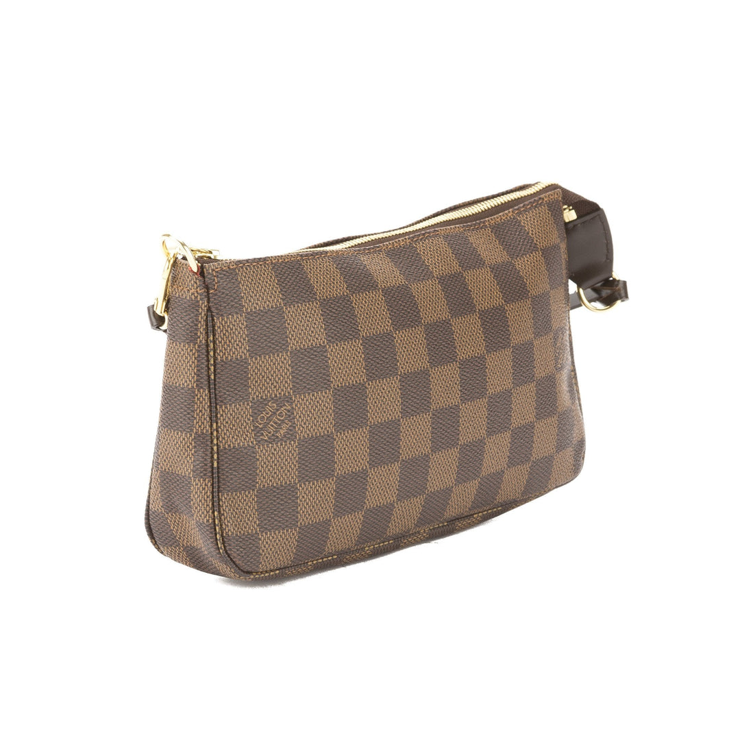 L*V Damier Ebene Pochette Accessoires Bag (Pre Owned)