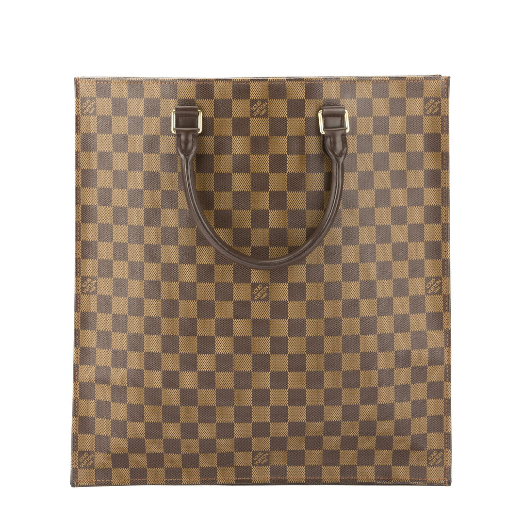 L*V Damier Ebene Sac Plat Bag (Pre Owned)