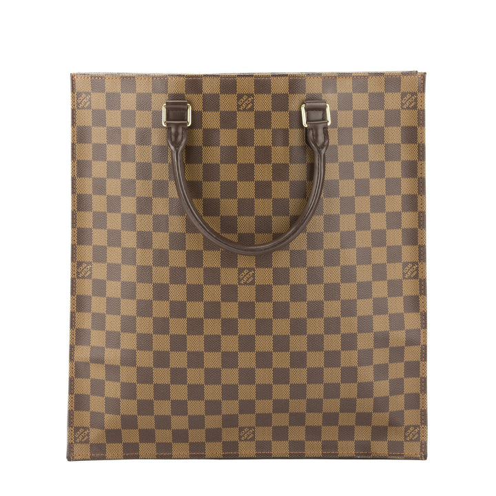 L*V Damier Ebene Sac Plat Bag (Pre Owned)