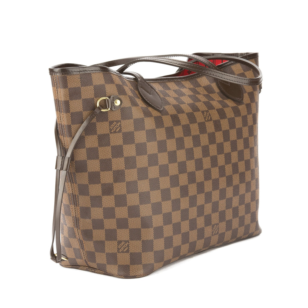 L*V Damier Ebene Neverfull MM Bag (Pre Owned)