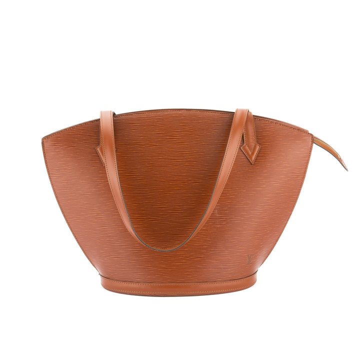 L*V Kenyan Brown Epi Saint Jacques Shopping Tote (Pre Owned)
