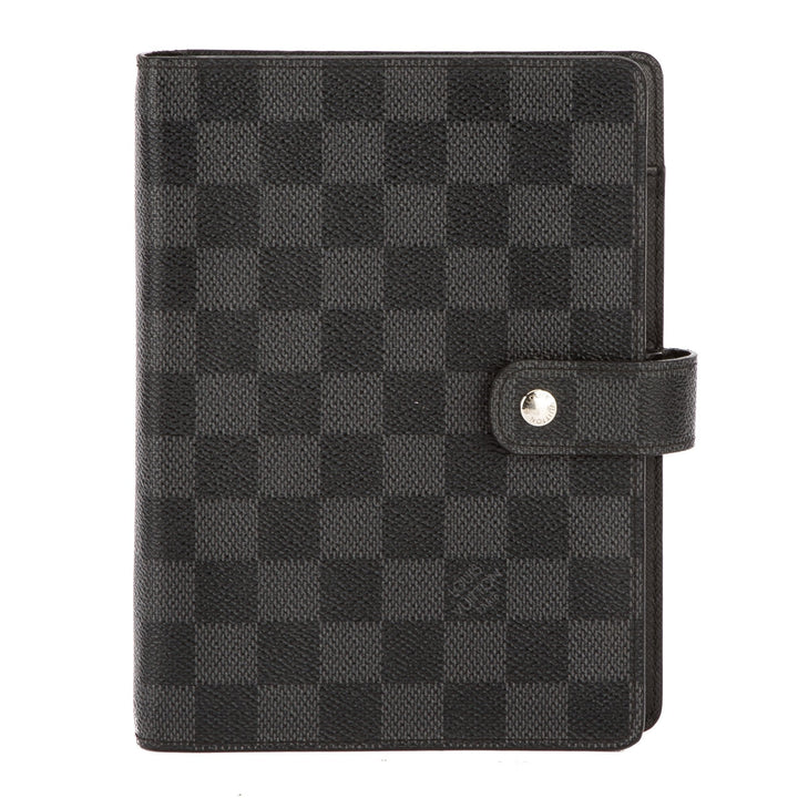 L*V Damier Graphite Agenda Fonctionnel MM (Pre Owned)