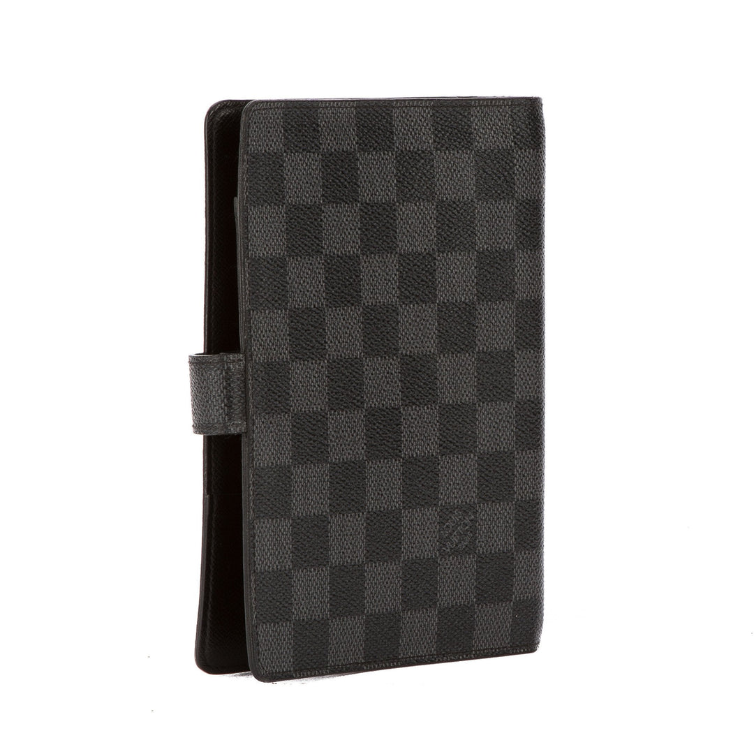 L*V Damier Graphite Agenda Fonctionnel MM (Pre Owned)