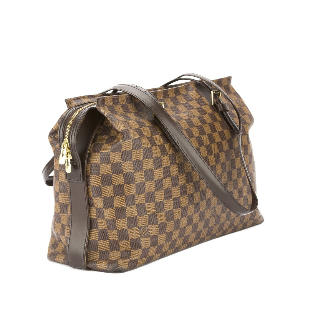 L*V Damier Ebene Chelsea Tote Bag (Pre Owned)