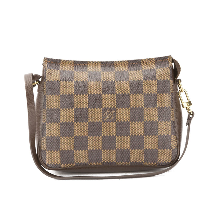 L*V Damier Ebene Trousse Cosmetic Tote Bag (Pre Owned)