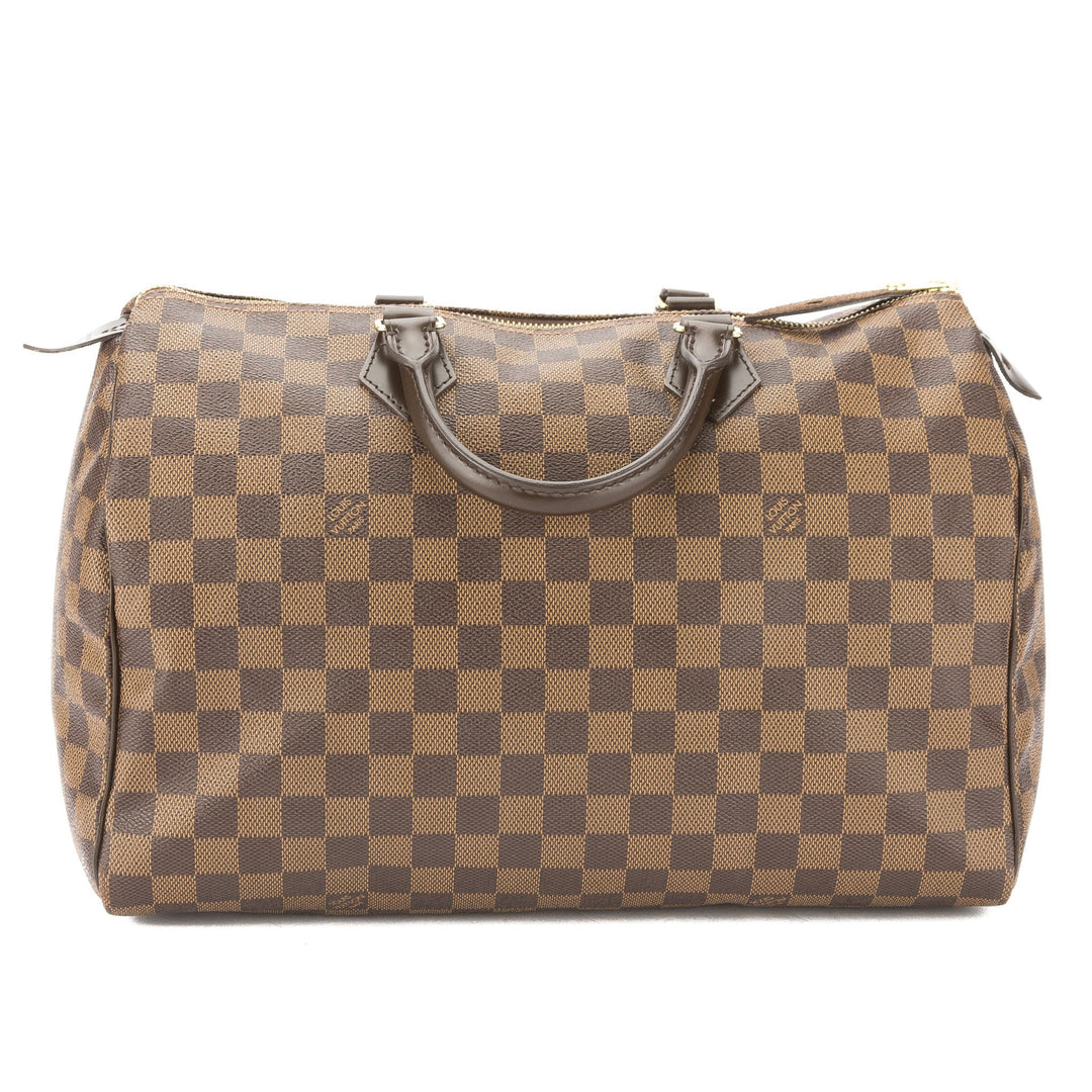 L*V Damier Ebene Speedy 35 Bag (Pre Owned)