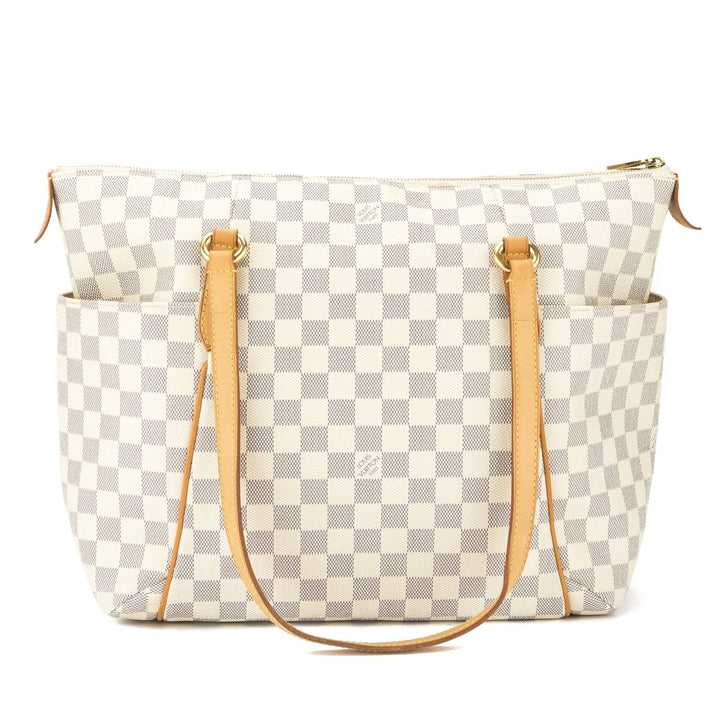 L*V Damier Azur Totally MM Bag (Pre Owned)