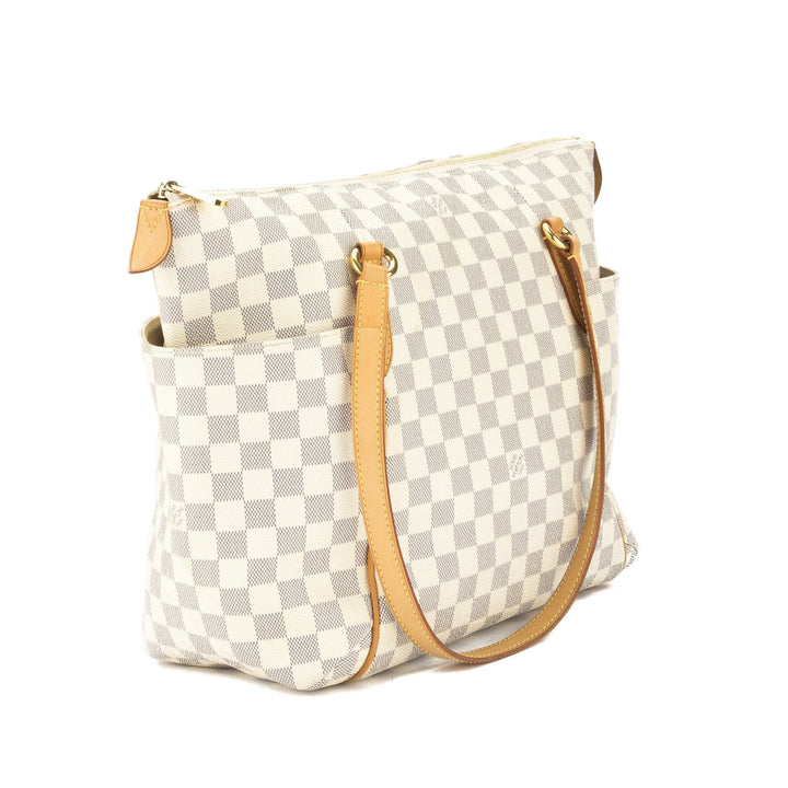 L*V Damier Azur Totally MM Bag (Pre Owned)
