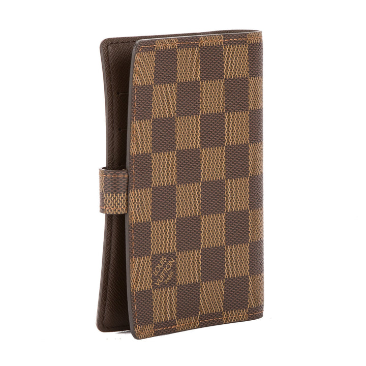 L*V Damier Ebene Agenda PM Day Planner Cover (Pre Owned)