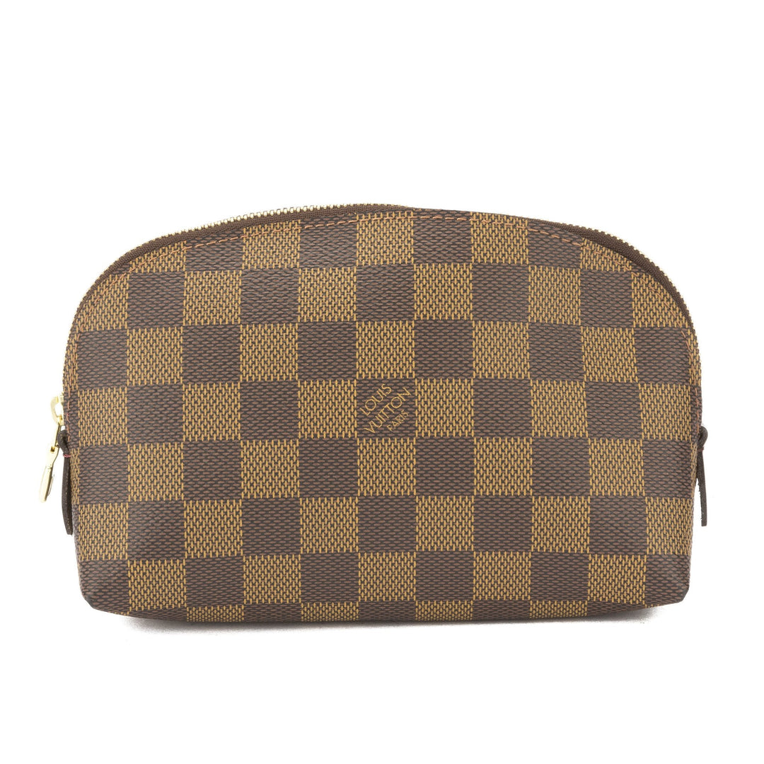 L*V Damier Ebene Cosmetic Pouch (Pre Owned)