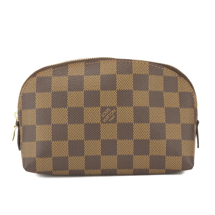 L*V Damier Ebene Cosmetic Pouch (Pre Owned)