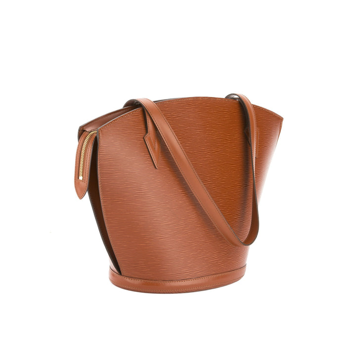 L*V Kenyan Brown Epi Saint Jacques Shopping Tote (Pre Owned)