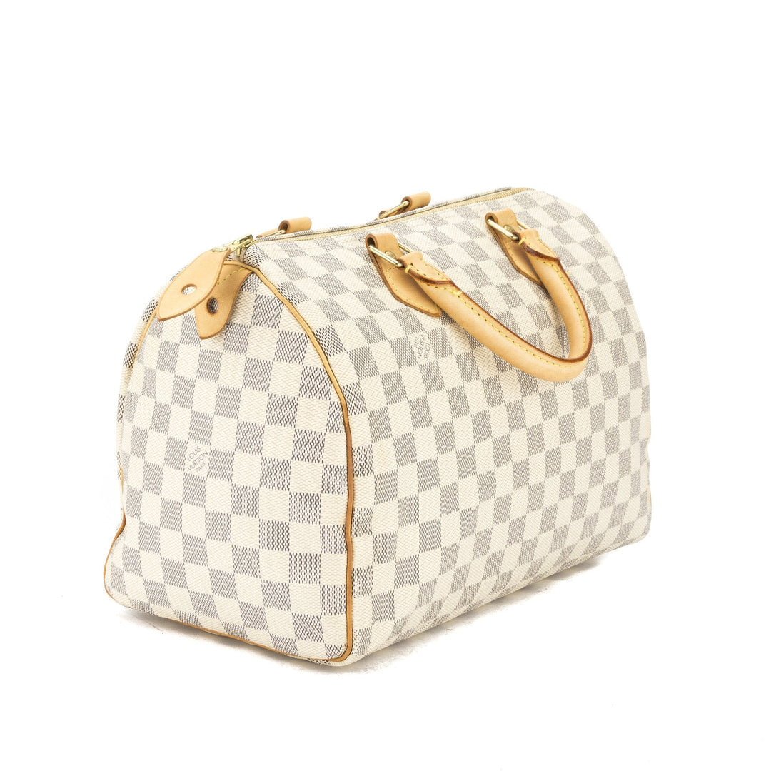 L*V Damier Azur Speedy 30 Bag (Pre Owned)
