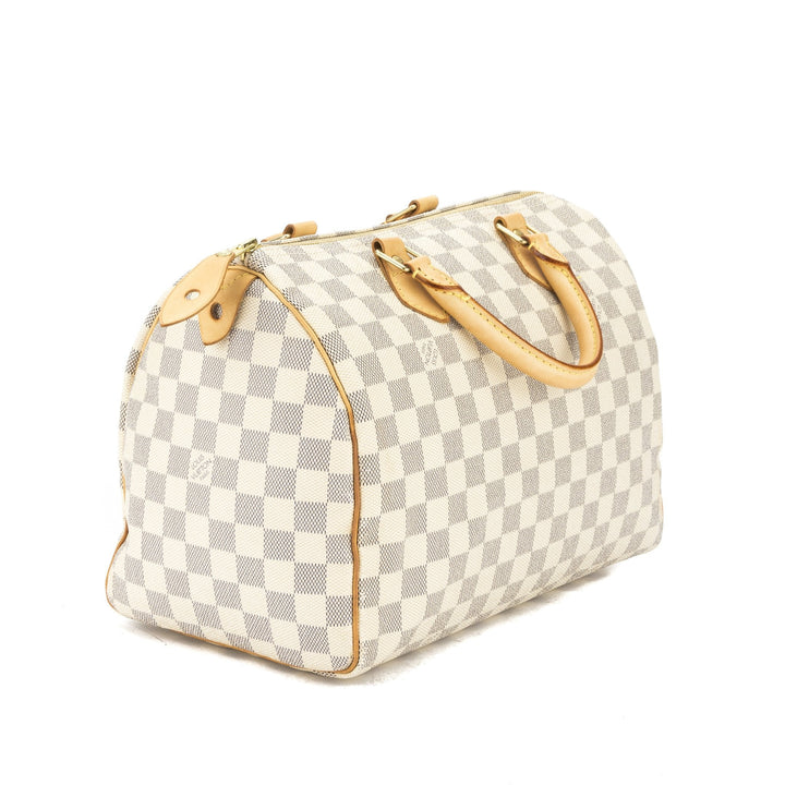 L*V Damier Azur Speedy 30 Bag (Pre Owned)