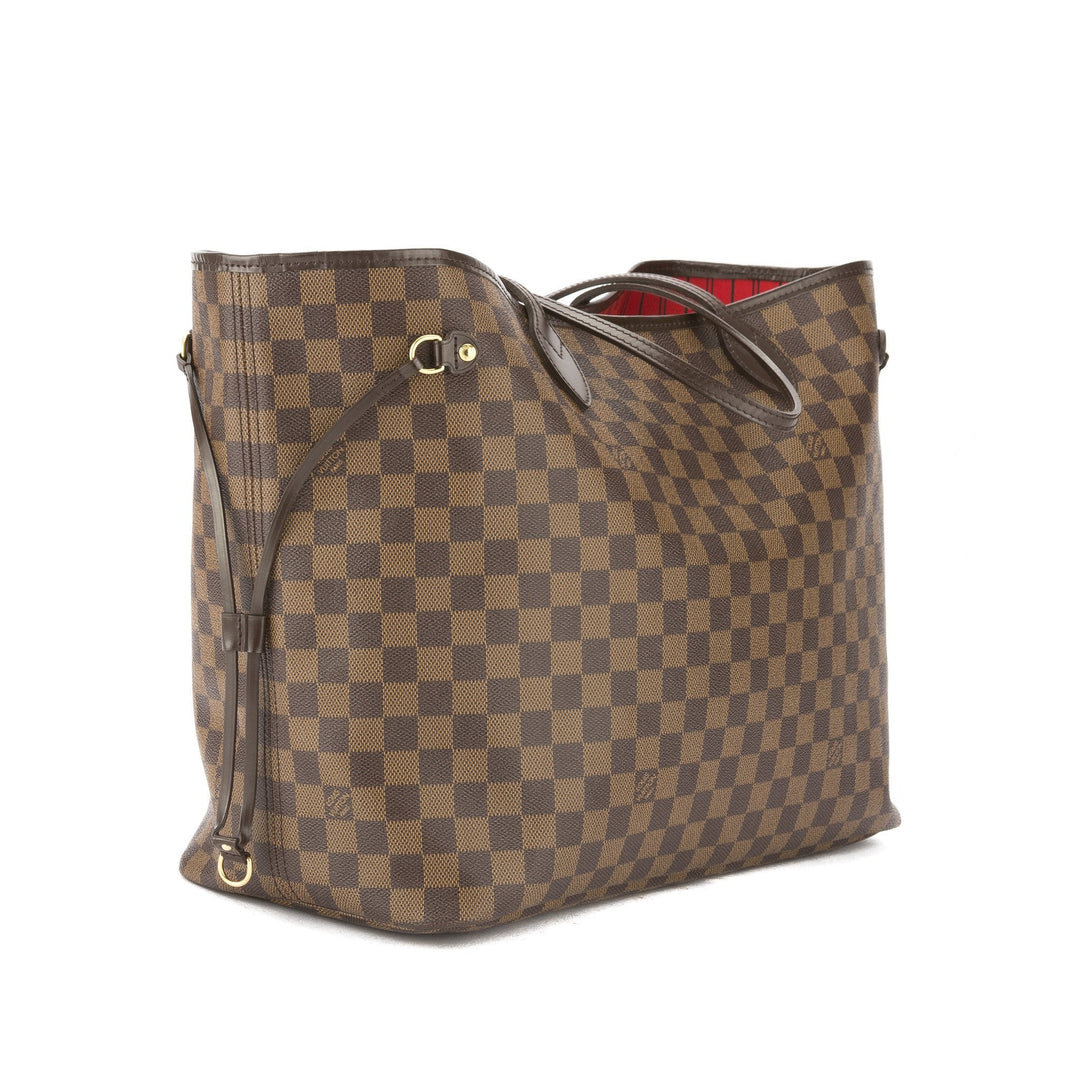 L*V Damier Ebene Neverfull GM Bag (Pre Owned)